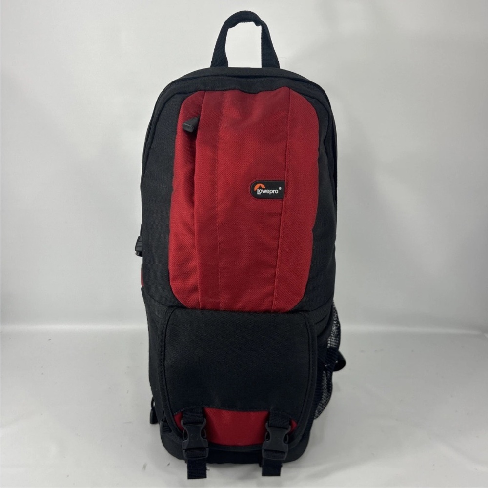 Lowepro Fastpack 100 Padded Camera Backpack Bag Red & Black